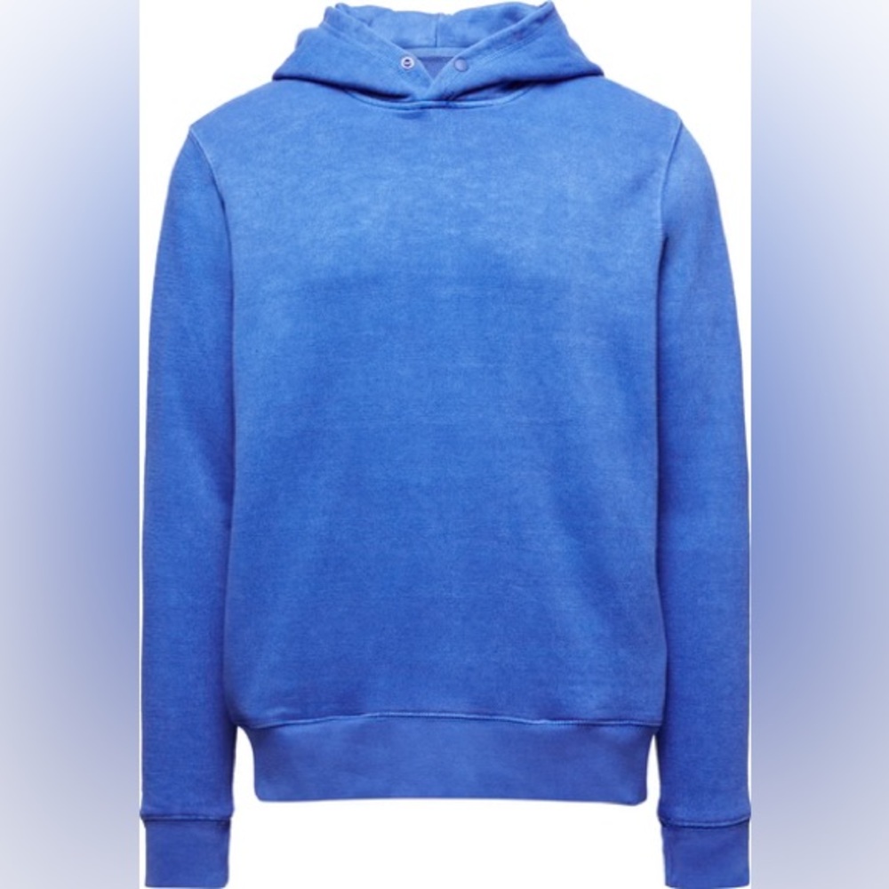 Outerknown Sur Snap Hoodie - Medium - True Blue